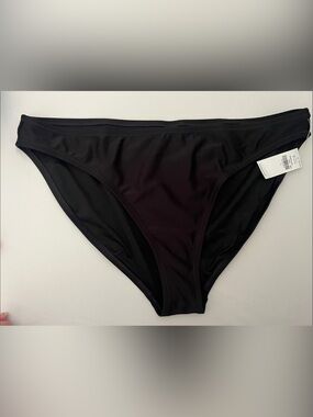 NWT Old Navy Black Bikini Bottom - Classic High Cut